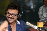 Venkatesh Promotes Masala Movie at Radio Mirchi